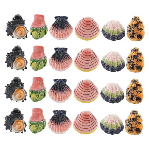 MILISTEN 24 Stück Teiliges Aquarium Dekor Resin Muscheln Miniatur Meereskonch Fischbecken Landschaftsdekoration Kompakt Platzsparend für Süßwasser und Kleine Aquarien MILISTEN 24 Stück Teiliges Aquarium Dekor Resin Muscheln Miniatur Meereskonch Fischbecken Landschaftsdekoration Kompakt Platzsparend für Süßwasser und Kleine Aquarien von Milisten