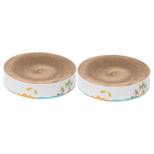 MILISTEN 2St Kätzchen Kratzbrett katzenmöbel Katzen möbel runder Katzenkratzer Baby Spielzeug Schaber Spielzeuge Haustier Katze Kratzbrett Katzenspielzeug Säumen Katzenbett Hinweis Karton MILISTEN 2St Kätzchen Kratzbrett katzenmöbel Katzen möbel runder Katzenkratzer Baby Spielzeug Schaber Spielzeuge Haustier Katze Kratzbrett Katzenspielzeug Säumen Katzenbett Hinweis Karton von Milisten