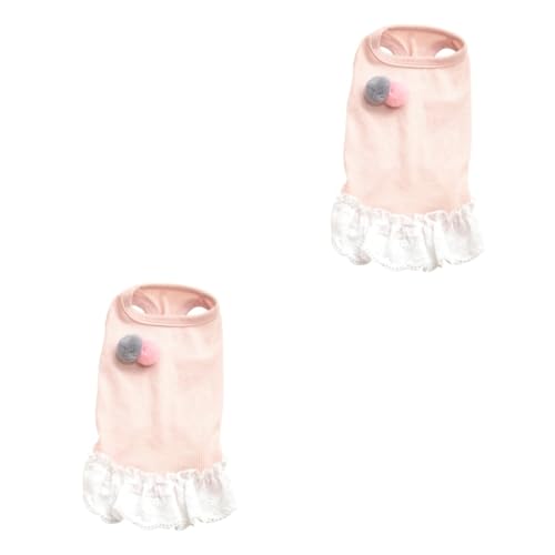 Milisten 2St Rockkostü für Hund der Rücken süße hundekleidung Hund Flanellhemd Hundekostüme hundebekleidung Dog Clothes pet Kleidung Rock Pet-Spitzenrock Haustier Spitzenkleid XXL Rosa Milisten 2St Rockkostü für Hund der Rücken süße hundekleidung Hund Flanellhemd Hundekostüme hundebekleidung Dog Clothes pet Kleidung Rock Pet-Spitzenrock Haustier Spitzenkleid XXL Rosa von Milisten