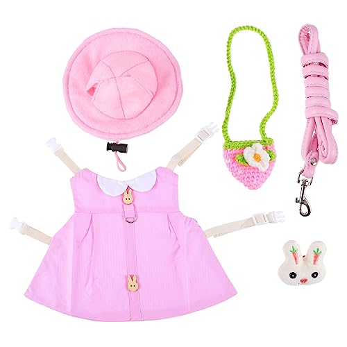 MILISTEN 2St Kleidung für Haustierkaninchen Hasengeschirr Laufgeschirr für Hasen Bunny kostüm Hasen kostüm Tanktops Leine Haustierkleidung Kaninchen verkleiden Sich Gürtel Frettchen Hamster MILISTEN 2St Kleidung für Haustierkaninchen Hasengeschirr Laufgeschirr für Hasen Bunny kostüm Hasen kostüm Tanktops Leine Haustierkleidung Kaninchen verkleiden Sich Gürtel Frettchen Hamster von Milisten