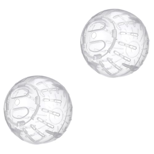 MILISTEN 2st Hamster-Spielzeug Kaninchen Kauen Rennmaus-Ball Labyrinth Meerschweinchenzubehör Rattenball Kleine Hamster-gymnastikbälle Langeweile-hamsterspielzeug Heu Rattenrad Plastik Weiß MILISTEN 2st Hamster-Spielzeug Kaninchen Kauen Rennmaus-Ball Labyrinth Meerschweinchenzubehör Rattenball Kleine Hamster-gymnastikbälle Langeweile-hamsterspielzeug Heu Rattenrad Plastik Weiß von Milisten
