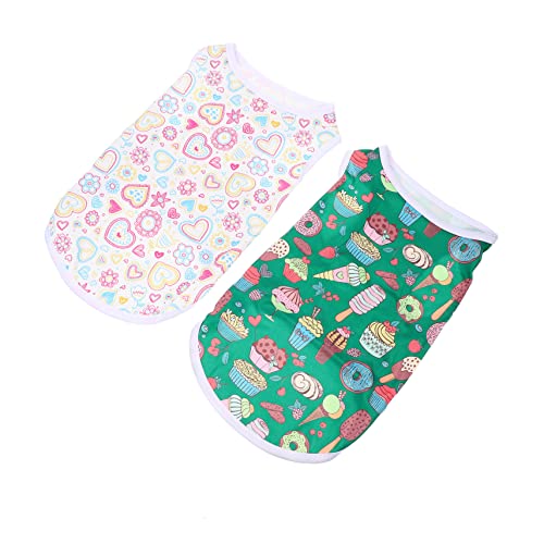 Milisten Hunde Shirt 2st Haustierweste Winter-Haustier-Pyjama Tankkleidung Für Haustiere Hundeshirt Winterkostü Für Haustiere Haustierkleidung Entzückendes Haustier-Shirt Kleine Hundeweste Stricken Milisten Hunde Shirt 2st Haustierweste Winter-Haustier-Pyjama Tankkleidung Für Haustiere Hundeshirt Winterkostü Für Haustiere Haustierkleidung Entzückendes Haustier-Shirt Kleine Hundeweste Stricken von Milisten