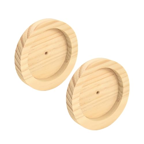 MILISTEN Futternapf-Set für Hamster Aus Holz 2-teilig Nicht für Hamsterfutter und Wasser Umweltfreundliches Material MILISTEN Futternapf-Set für Hamster Aus Holz 2-teilig Nicht für Hamsterfutter und Wasser Umweltfreundliches Material von Milisten