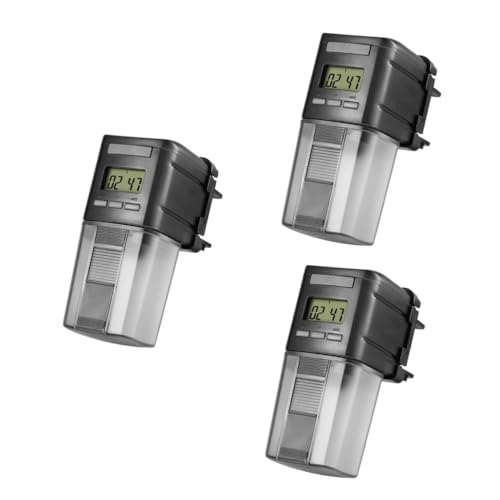 MILISTEN 3 STK Futterautomat für Aquarien Automatic Fish Feeder Automatischer Fischfutterautomat Fisch Urlaub Feeder Automatischer Spender für Fischfutter automatische Fischfütterung MILISTEN 3 STK Futterautomat für Aquarien Automatic Fish Feeder Automatischer Fischfutterautomat Fisch Urlaub Feeder Automatischer Spender für Fischfutter automatische Fischfütterung von Milisten