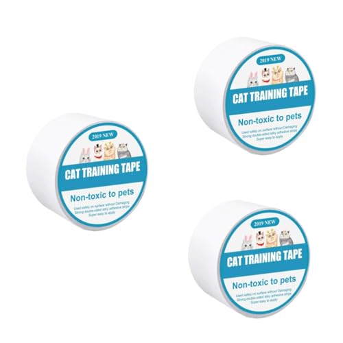 Milisten 3stücke Kratzschutz Tape Für Sofa Selbstklebender Katzenkratz Sticker Transparenter Kratzschutz Für Möbel - Effektiver Schutz Gegen Kratzer Durch Katzenpfoten von Milisten