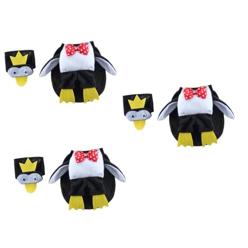 MILISTEN 3 Sätze Verwandlungskostüm Für Haustiere Katze-Pinguin-Hut Pet Weihnachten Cosplay Kleid Halloween-Haustier Verkleiden Sich Welpenkätzchen Kleidung Hundekleidung Polyester MILISTEN 3 Sätze Verwandlungskostüm Für Haustiere Katze-Pinguin-Hut Pet Weihnachten Cosplay Kleid Halloween-Haustier Verkleiden Sich Welpenkätzchen Kleidung Hundekleidung Polyester von Milisten