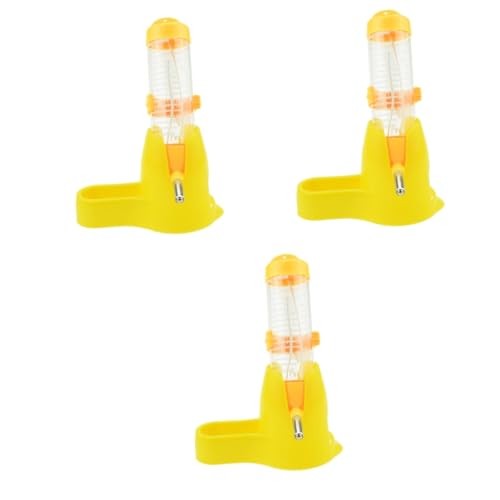 Milisten 3stücke Hamster Trinkflasche Mit Halterung Wasserspender Für Kleine Haustiere Abnehmbar Und rutschfest Aus Lebensmittelechtem Gelb Milisten 3stücke Hamster Trinkflasche Mit Halterung Wasserspender Für Kleine Haustiere Abnehmbar Und rutschfest Aus Lebensmittelechtem Gelb von Milisten