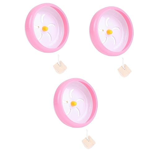 MILISTEN 3 Stücke 18cm Stille Rad Hamster Lauf Rad Haustier Rad Übung Für Tier Spielzeug von Milisten