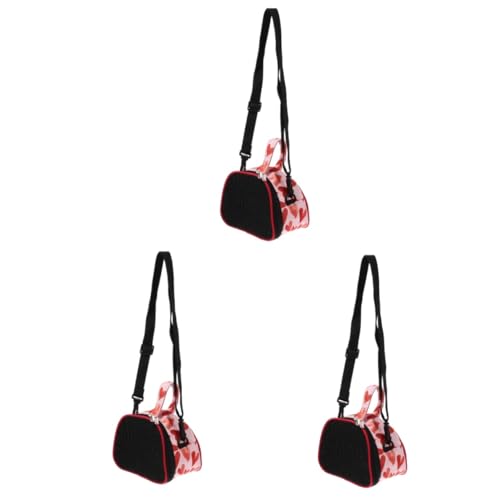 MILISTEN 3 Stücke Faltbare Reisetasche Für Haustiere Für Hamster Tier Träger Tasche Zipper Design von Milisten
