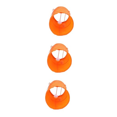 Milisten 3 Stücke Selbst-aktivität Katzenspielzeug Katze Interaktives Spielzeug Kätzchen Spielzeug Liefert Katze Tunnel Rohr Orange Spielzeug Milisten 3 Stücke Selbst-aktivität Katzenspielzeug Katze Interaktives Spielzeug Kätzchen Spielzeug Liefert Katze Tunnel Rohr Orange Spielzeug von Milisten