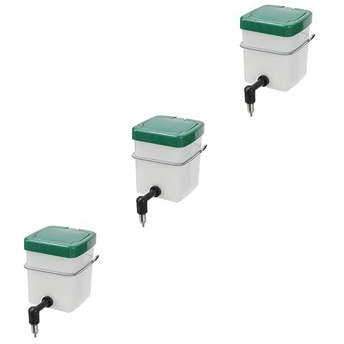 MILISTEN 3st Hängender Trinkbrunnen Hängender Behälter Transparenter Spender Hundefutter Klare Wasserflasche Chinchilla-wasserflasche Welpenspender Behälter Auslaufen Lassen PVC MILISTEN 3st Hängender Trinkbrunnen Hängender Behälter Transparenter Spender Hundefutter Klare Wasserflasche Chinchilla-wasserflasche Welpenspender Behälter Auslaufen Lassen PVC von Milisten