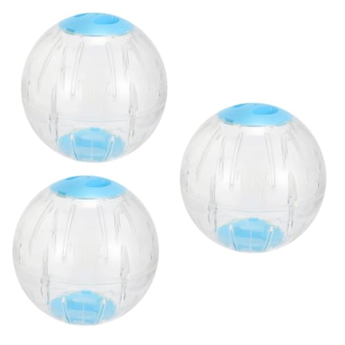 MILISTEN 3st Hamster-Gymnastikball Springball Für Kleine Haustiere Chinchilla-laufrad Hamsterspinner Hamster-übungsspielzeug Transparenter Hamsterball Laufspielzeug Für Hamster Igelrad STK MILISTEN 3st Hamster-Gymnastikball Springball Für Kleine Haustiere Chinchilla-laufrad Hamsterspinner Hamster-übungsspielzeug Transparenter Hamsterball Laufspielzeug Für Hamster Igelrad STK von Milisten