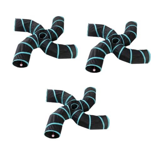 MILISTEN 3 Stücke Interaktive Katze Tunnel Spielzeug Pet Rohr Spielen Tunnel Kätzchen MILISTEN 3 Stücke Interaktive Katze Tunnel Spielzeug Pet Rohr Spielen Tunnel Kätzchen von Milisten