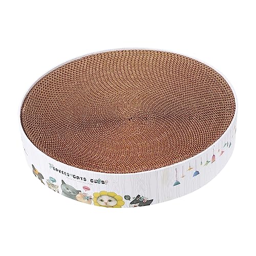 MILISTEN 3 Stücke Katze Liefert Runde Schüssel Kratzbrett Karton Scratch Pad Kätzchen Matte Sofa Teppich Protector MILISTEN 3 Stücke Katze Liefert Runde Schüssel Kratzbrett Karton Scratch Pad Kätzchen Matte Sofa Teppich Protector von Milisten