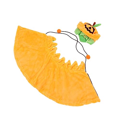 MILISTEN 4 Sätze Haustier-Umhang Dog Costume Hunde kostüme hundekostüme Haustier-Kürbis-Mantel-Hut Halloween-Kostüme für Hunde Katzen-Cape-Hut-Kit Halloween-Haustierkostüm Plüsch MILISTEN 4 Sätze Haustier-Umhang Dog Costume Hunde kostüme hundekostüme Haustier-Kürbis-Mantel-Hut Halloween-Kostüme für Hunde Katzen-Cape-Hut-Kit Halloween-Haustierkostüm Plüsch von Milisten