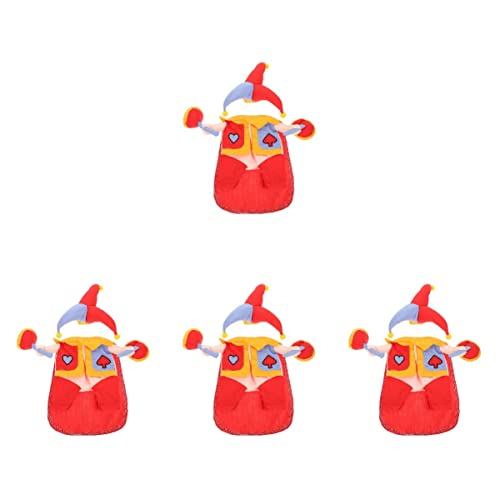 Milisten 4 Sätze Katzen- Und Hundebekleidung Karneval Haustierkostü Gestreiftes Hemd Clownhut Hexenzubehör Hundemütze Katzenspielzeug Modellieren Polyester Baumwolle Rot Milisten 4 Sätze Katzen- Und Hundebekleidung Karneval Haustierkostü Gestreiftes Hemd Clownhut Hexenzubehör Hundemütze Katzenspielzeug Modellieren Polyester Baumwolle Rot von Milisten