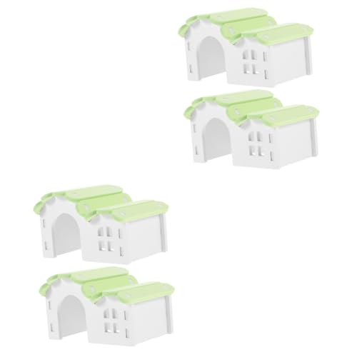 MILISTEN 4 Stück Hamsternest hamsterhaus Hamster Spielzeug Haustier Spielzeug Hamster Versteck Kleintierschlafhaus Rattenhaus empfindliches Hamsterversteck Hamsterhütte Rattenversteck PVC MILISTEN 4 Stück Hamsternest hamsterhaus Hamster Spielzeug Haustier Spielzeug Hamster Versteck Kleintierschlafhaus Rattenhaus empfindliches Hamsterversteck Hamsterhütte Rattenversteck PVC von Milisten