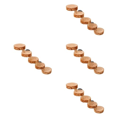 Milisten 4 Stücke Hamster Klettern Leiter Spielzeug und für Guinea Schweine und Haustier Spielzeit von Milisten