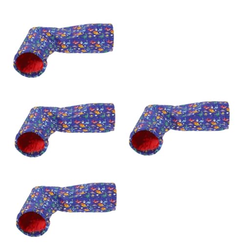 MILISTEN 4 Stücke Komfortable Guinea Pig Hideout Pet Tunnel Spielzeug Für Hamster Käfig von Milisten