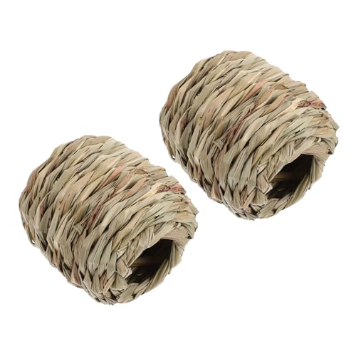 MILISTEN 4 Stück Hamsterversteck Eichhörnchen Spielzeug Gras gewebtes Haustiernest Hamster häuschen Hamster Spielzeug Spielzeuge Tunnelspielzeug für kleine Haustiere Nestspielzeug Sichtbar MILISTEN 4 Stück Hamsterversteck Eichhörnchen Spielzeug Gras gewebtes Haustiernest Hamster häuschen Hamster Spielzeug Spielzeuge Tunnelspielzeug für kleine Haustiere Nestspielzeug Sichtbar von Milisten