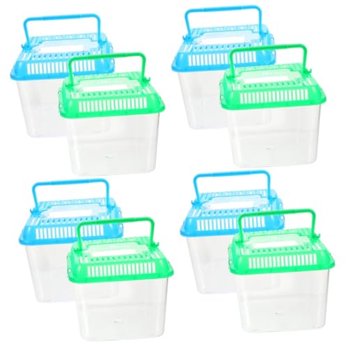 MILISTEN 4 Stück Haustierkiste glasbehälter Hamster käfig kleines Schildkrötenbecken Kletternder Futterbehälter für Haustiere Glasterrarium acrylbox Schildkrötenhalter Schildkrötenpanzer MILISTEN 4 Stück Haustierkiste glasbehälter Hamster käfig kleines Schildkrötenbecken Kletternder Futterbehälter für Haustiere Glasterrarium acrylbox Schildkrötenhalter Schildkrötenpanzer von Milisten