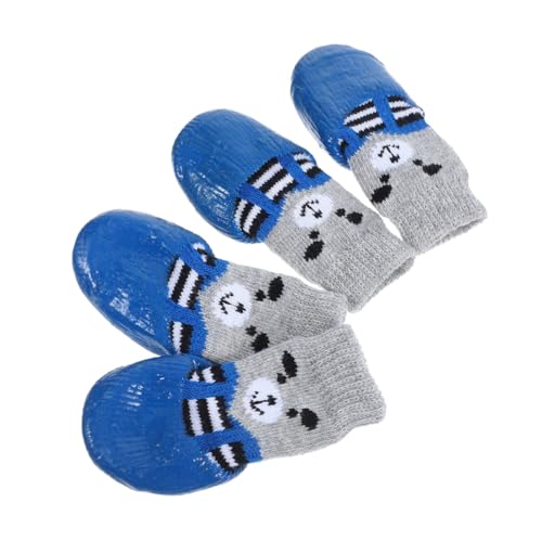 Milisten 4 Stück Haustierschuhe Bezaubernde Hundesocken Verschleißfeste Hundepfotenschützer Austauschbare Hundepfotenschützer Socken Für Hunde Waschbare Hundesocken Kleine Milisten 4 Stück Haustierschuhe Bezaubernde Hundesocken Verschleißfeste Hundepfotenschützer Austauschbare Hundepfotenschützer Socken Für Hunde Waschbare Hundesocken Kleine von Milisten