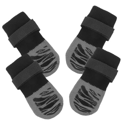 Milisten 4 Stück Haustiersocken Pfotenwelpenzubehör Kleine Hundesocken Tragbare Hundesocken Waschbare Hundesocken Tragbare Warme Socken Hundezubehör Atmungsaktive Wintersocken Milisten 4 Stück Haustiersocken Pfotenwelpenzubehör Kleine Hundesocken Tragbare Hundesocken Waschbare Hundesocken Tragbare Warme Socken Hundezubehör Atmungsaktive Wintersocken von Milisten