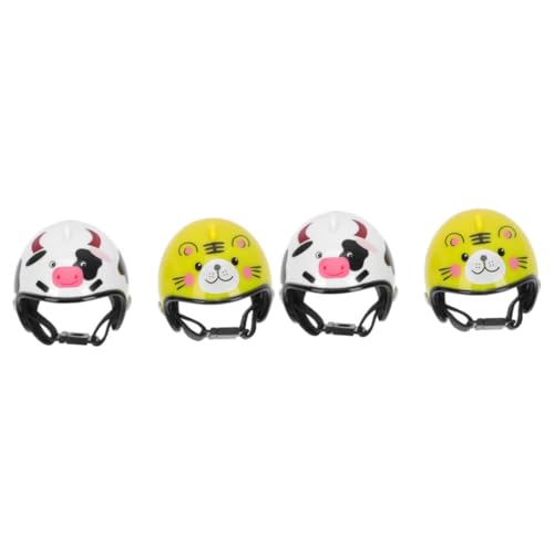 MILISTEN 4 Stück Helm Huhn Hundehelm Haustier Spielzeug Papageienspielzeug Küken Hut Vogelhelm Vogel Helmmütze Hühnerkopfschutz Mini-katzenhelm Haustier Helm Hühnerversorgung Pp Colorful MILISTEN 4 Stück Helm Huhn Hundehelm Haustier Spielzeug Papageienspielzeug Küken Hut Vogelhelm Vogel Helmmütze Hühnerkopfschutz Mini-katzenhelm Haustier Helm Hühnerversorgung Pp Colorful von Milisten