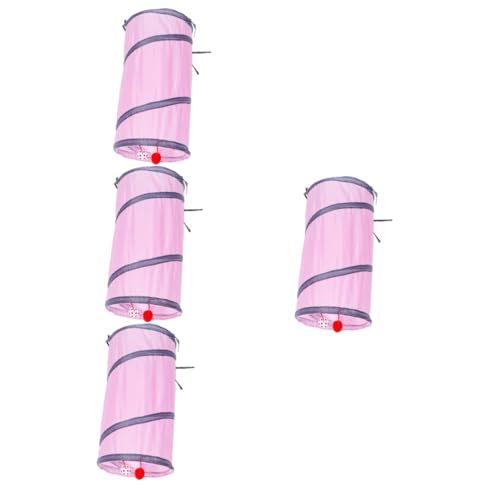 MILISTEN 4 Stücke Faltbare Katze Tunnel Katze Verstecken Tunnel Spielzeug Interaktive Zelt Weiche Katze Schlaf Nest Für Komfort MILISTEN 4 Stücke Faltbare Katze Tunnel Katze Verstecken Tunnel Spielzeug Interaktive Zelt Weiche Katze Schlaf Nest Für Komfort von Milisten