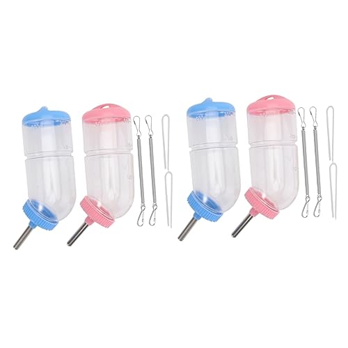 MILISTEN 4 Stück Trinkbrunnen Für Haustiere Kaninchen Kleiner Wasserspender Für Hunde Chinchilla-wasserflasche Auslaufsichere Wasserflasche Wasserzufuhr Heimtierbedarf Rostfreier Stahl Blue MILISTEN 4 Stück Trinkbrunnen Für Haustiere Kaninchen Kleiner Wasserspender Für Hunde Chinchilla-wasserflasche Auslaufsichere Wasserflasche Wasserzufuhr Heimtierbedarf Rostfreier Stahl Blue von Milisten