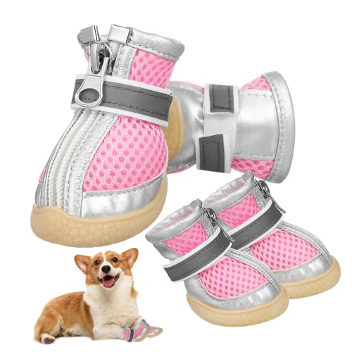 Milisten 4 Stück kleine Hundesandalen Atmungsaktive Hundeschuhe rutschfeste Hundeschuhe Regenschuhe für Hunde Hundestiefel, um EIN Lecken zu verhindern Hundezubehör Heimtierbedarf Rosa Milisten 4 Stück kleine Hundesandalen Atmungsaktive Hundeschuhe rutschfeste Hundeschuhe Regenschuhe für Hunde Hundestiefel, um EIN Lecken zu verhindern Hundezubehör Heimtierbedarf Rosa von Milisten