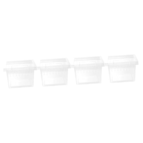 MILISTEN 4Er-Box Aufzuchtbox für Insekten Bartagame Terrarium Einsiedlerkrebsbecken Käfig Reptilien inkubator Reptilien Brutkasten Anti-Escape-Fall für Reptilien Heimtierbedarf Plastik MILISTEN 4Er-Box Aufzuchtbox für Insekten Bartagame Terrarium Einsiedlerkrebsbecken Käfig Reptilien inkubator Reptilien Brutkasten Anti-Escape-Fall für Reptilien Heimtierbedarf Plastik von Milisten