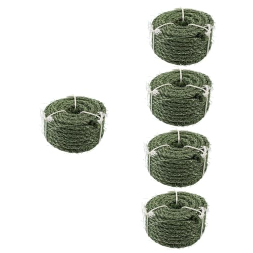 Milisten 5 Rollen DIY Katzenkratzseil auswechselbares Kratzseil Sisalseil für den Garten katzenbaum zubehör Hanfseil für Katzenbaum Juteseil Zubehör für kürzbares Kratzbaumseil Hausbedarf Milisten 5 Rollen DIY Katzenkratzseil auswechselbares Kratzseil Sisalseil für den Garten katzenbaum zubehör Hanfseil für Katzenbaum Juteseil Zubehör für kürzbares Kratzbaumseil Hausbedarf von Milisten