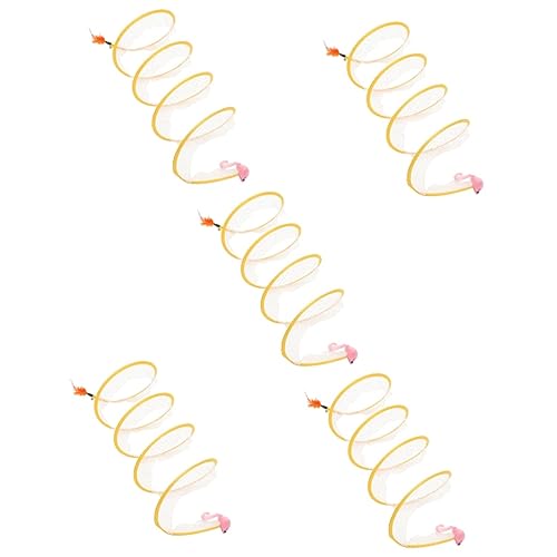 Milisten 5 Stücke Kätzchen Klapp Spielzeug Interaktive Katze Tunnel Für Kätzchen Zahnen Und Spielen Milisten 5 Stücke Kätzchen Klapp Spielzeug Interaktive Katze Tunnel Für Kätzchen Zahnen Und Spielen von Milisten