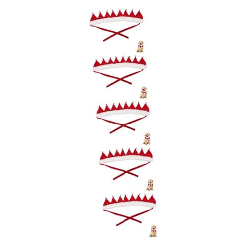 MILISTEN 5 Stück Weihnachts Haustierhalsband Halstuch Haustier Partyzubehör Urlaub Katzenhalsband Haustier Party Dekorationen Glocke Für Hundehalsband Katzenhalsband Schal MILISTEN 5 Stück Weihnachts Haustierhalsband Halstuch Haustier Partyzubehör Urlaub Katzenhalsband Haustier Party Dekorationen Glocke Für Hundehalsband Katzenhalsband Schal von Milisten