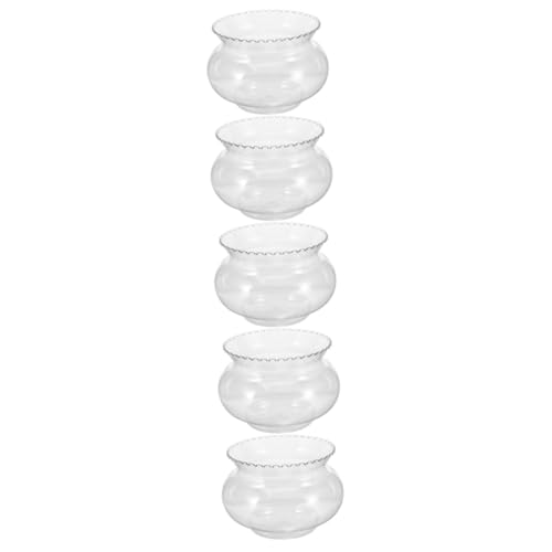 MILISTEN 5 Teiliges Aquarium Zubehör Für Kleine Fische Pumpen Set Luftpflanzen Pflanzgefäß Substrat Spiel Event Aquarien Tisch Tank Reiniger Terrarium Pflanztopf von Milisten