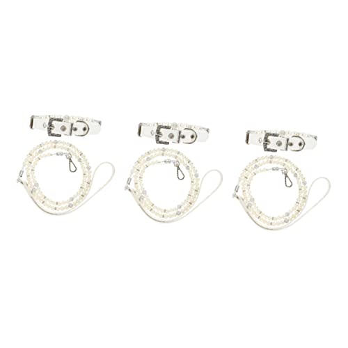 MILISTEN 6 STK Haustierhalsband Dog Christmas Hunde Weihnachten Haustiere Halskette Kette Halskette mit Kristallen Leine Halsketten Hundehalsbänder Perlenhalsband für Welpen Strasssteine Pu MILISTEN 6 STK Haustierhalsband Dog Christmas Hunde Weihnachten Haustiere Halskette Kette Halskette mit Kristallen Leine Halsketten Hundehalsbänder Perlenhalsband für Welpen Strasssteine Pu von Milisten