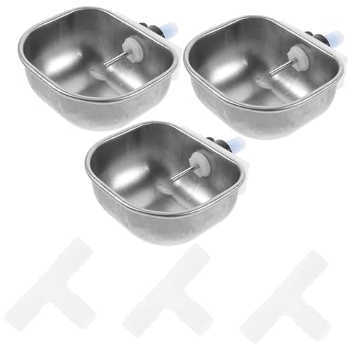 MILISTEN 6 STK Kaninchentrinker Wasserspender für Hundewelpen Hasenbrunnen Hase Wassernapf Hasen wasserspender hasentrinkflaschen Wasserbehälter Wasserspender für Haustiere Rostfreier Stahl MILISTEN 6 STK Kaninchentrinker Wasserspender für Hundewelpen Hasenbrunnen Hase Wassernapf Hasen wasserspender hasentrinkflaschen Wasserbehälter Wasserspender für Haustiere Rostfreier Stahl von Milisten