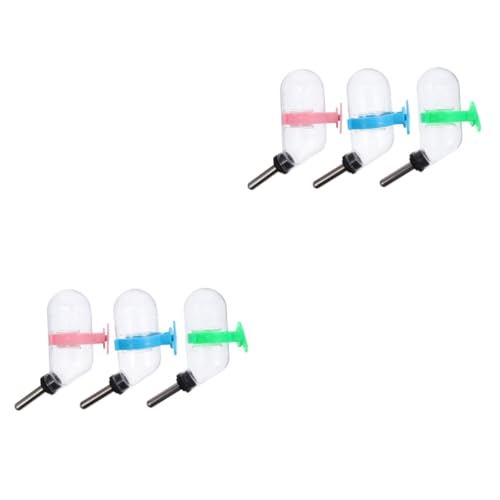 MILISTEN 6 STK Trinkbrunnen für Hamster Trinkflasche für Ratten Trinkausrüstung Spender Abs hamsterzubehör Hamster zubehör Ausrüstung zur Wasserfütterung Wasserversorgung Rostfreier Stahl MILISTEN 6 STK Trinkbrunnen für Hamster Trinkflasche für Ratten Trinkausrüstung Spender Abs hamsterzubehör Hamster zubehör Ausrüstung zur Wasserfütterung Wasserversorgung Rostfreier Stahl von Milisten