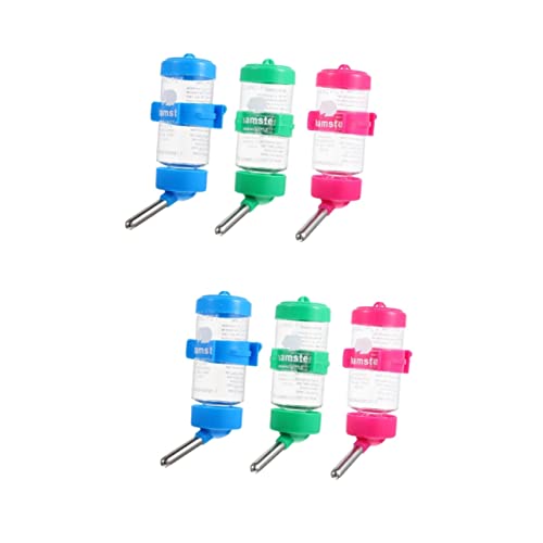 MILISTEN 6 Stück Haustier Trinkbrunnen Chinchilla Flasche Praktische Hamster Flasche Hamster Trinkflasche Haushalts Hamster Tränke Praktische Hamster Wasserflasche Hängende Hamster MILISTEN 6 Stück Haustier Trinkbrunnen Chinchilla Flasche Praktische Hamster Flasche Hamster Trinkflasche Haushalts Hamster Tränke Praktische Hamster Wasserflasche Hängende Hamster von Milisten