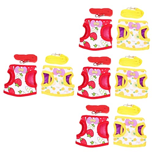 Milisten 8 Sets Kaninchen Kleidung Eichhörnchen Kostü Hamsterträger Hasenweste Kleidung Spielzeug Hase Haustier Laufleine Hasenkleidung Kleines Hundegeschirr Kleine Leine Milisten 8 Sets Kaninchen Kleidung Eichhörnchen Kostü Hamsterträger Hasenweste Kleidung Spielzeug Hase Haustier Laufleine Hasenkleidung Kleines Hundegeschirr Kleine Leine von Milisten
