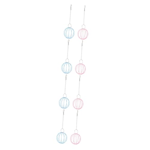 MILISTEN 8 Stück Kaninchen Grasball Haustier Kaninchen Futterspielzeug Kaninchen Leckereien Kleintier Spielzeug Futterball Spielzeug Für Meerschweinchen Futterball Für Kaninchen von Milisten