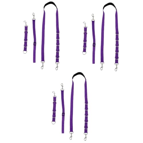 Milisten 9 STK Haustierpflegeseil Haustiere Gürtel Hundepflegezubehör Schlupfleine Pflege Seil Helfer Bei Der Hundepflege Hundepflegeleine Pflege Schleife Violett Polypropylen Milisten 9 STK Haustierpflegeseil Haustiere Gürtel Hundepflegezubehör Schlupfleine Pflege Seil Helfer Bei Der Hundepflege Hundepflegeleine Pflege Schleife Violett Polypropylen von Milisten