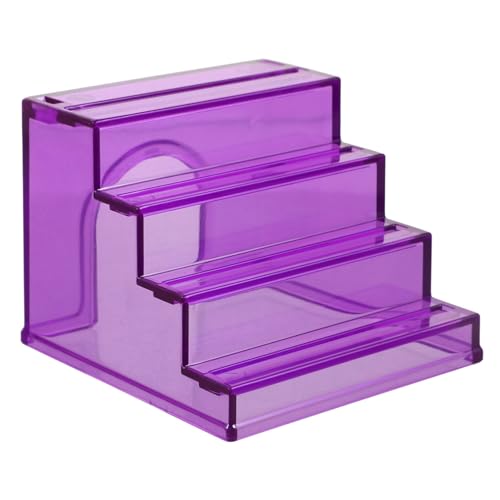 MILISTEN Acryl-Rutschleiter Verstecke Hamsterspielzeug Nest Meerschweinchen Nagetier Hamster Leiter Hamsterleiter als Käfigdekoration Rattenleiter Violet MILISTEN Acryl-Rutschleiter Verstecke Hamsterspielzeug Nest Meerschweinchen Nagetier Hamster Leiter Hamsterleiter als Käfigdekoration Rattenleiter Violet von Milisten