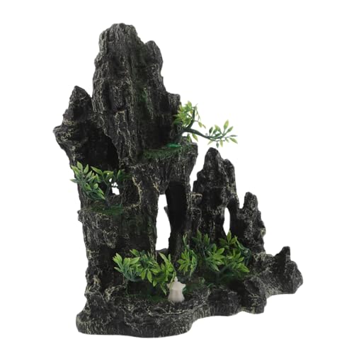 MILISTEN Aquarium Dekoration Resin Felsen Versteck Höhle für Garnelen und Fische Natürlich Simulierte Aquarien Landschaft Sicherer Rückzugsort für Aquariengrößen MILISTEN Aquarium Dekoration Resin Felsen Versteck Höhle für Garnelen und Fische Natürlich Simulierte Aquarien Landschaft Sicherer Rückzugsort für Aquariengrößen von Milisten