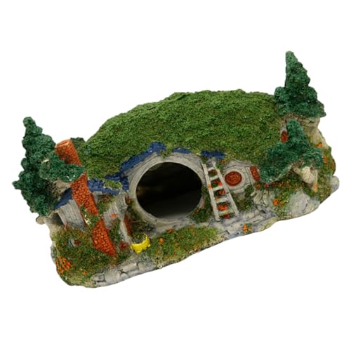 MILISTEN Aquarium Große Landschaftsgestaltung Dekoration Aquariensteine für Aquarien Versteck Zubehör Ornament Schwebend Panzer Moos Dekoratives Fischhaus Unterwasserhausmodell Harz MILISTEN Aquarium Große Landschaftsgestaltung Dekoration Aquariensteine für Aquarien Versteck Zubehör Ornament Schwebend Panzer Moos Dekoratives Fischhaus Unterwasserhausmodell Harz von Milisten