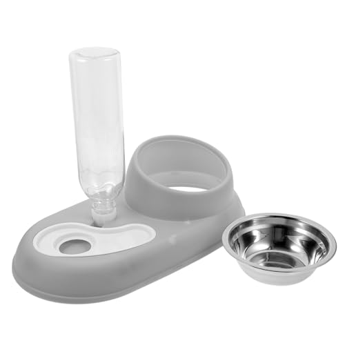 MILISTEN Automatischer Futterspender Für Katzen Und Hunde Wasserspender Futternapf Minimalistisches Design Einfach Zu Bedienen Aus Sicherem Material Langlebig Rostfrei von Milisten