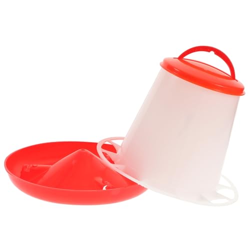 MILISTEN Automatischer Hühnerfutterautomat Kunststoff Futtertrog für Geflügel Pigeon Poultry Feeding Supplies mit Stabilem Leicht zu Reinigendem Behälter und Platzsparendem Design MILISTEN Automatischer Hühnerfutterautomat Kunststoff Futtertrog für Geflügel Pigeon Poultry Feeding Supplies mit Stabilem Leicht zu Reinigendem Behälter und Platzsparendem Design von Milisten