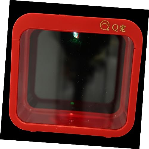 MILISTEN Mini-aquariumlampe Betta-Aquarium -leuchten Kunststoff Betta-Aquarium für Die Zucht Kleiner Fische Hydrokulturpflanze Rote Dekorative Box von Milisten