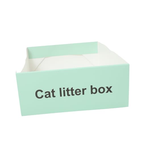 Milisten Faltbare Katzentoilette Aus Papier Einweg-katzentoilette Für Unterwegs Im Freien Hause Für Kätzchen Für Innenbereich von Milisten